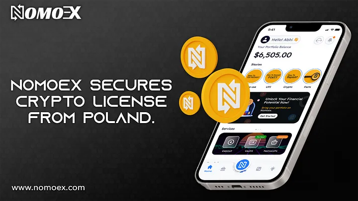 Nomoex Acquires Cryptocurrency License in Poland — A New Leap Forward in Crypto Trading